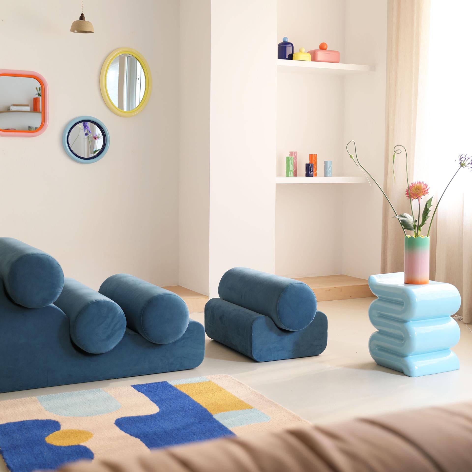 Jar orb blue