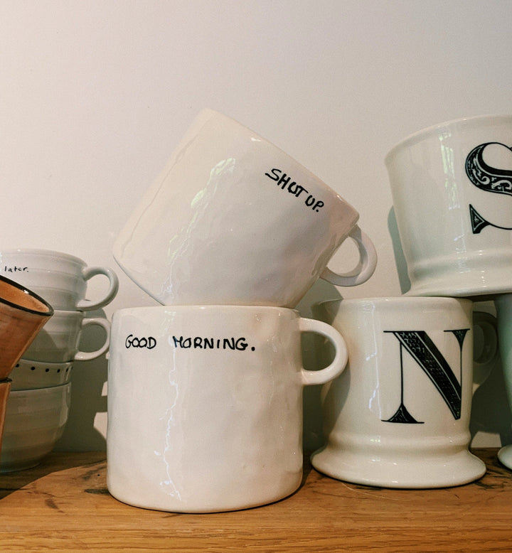 Shut up mug