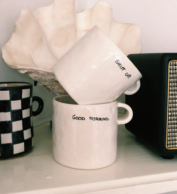 Shut up mug
