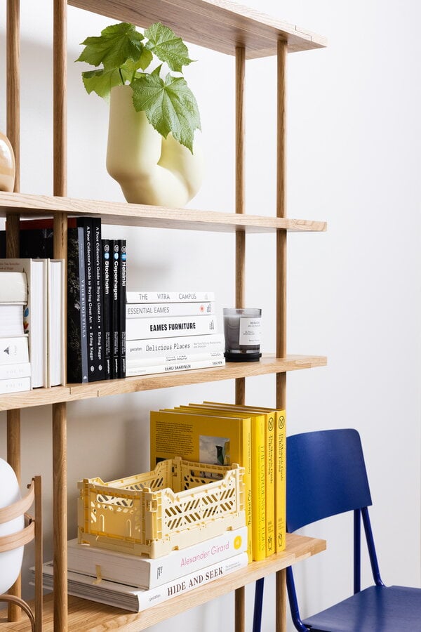 W&S chubby vase soft yellow