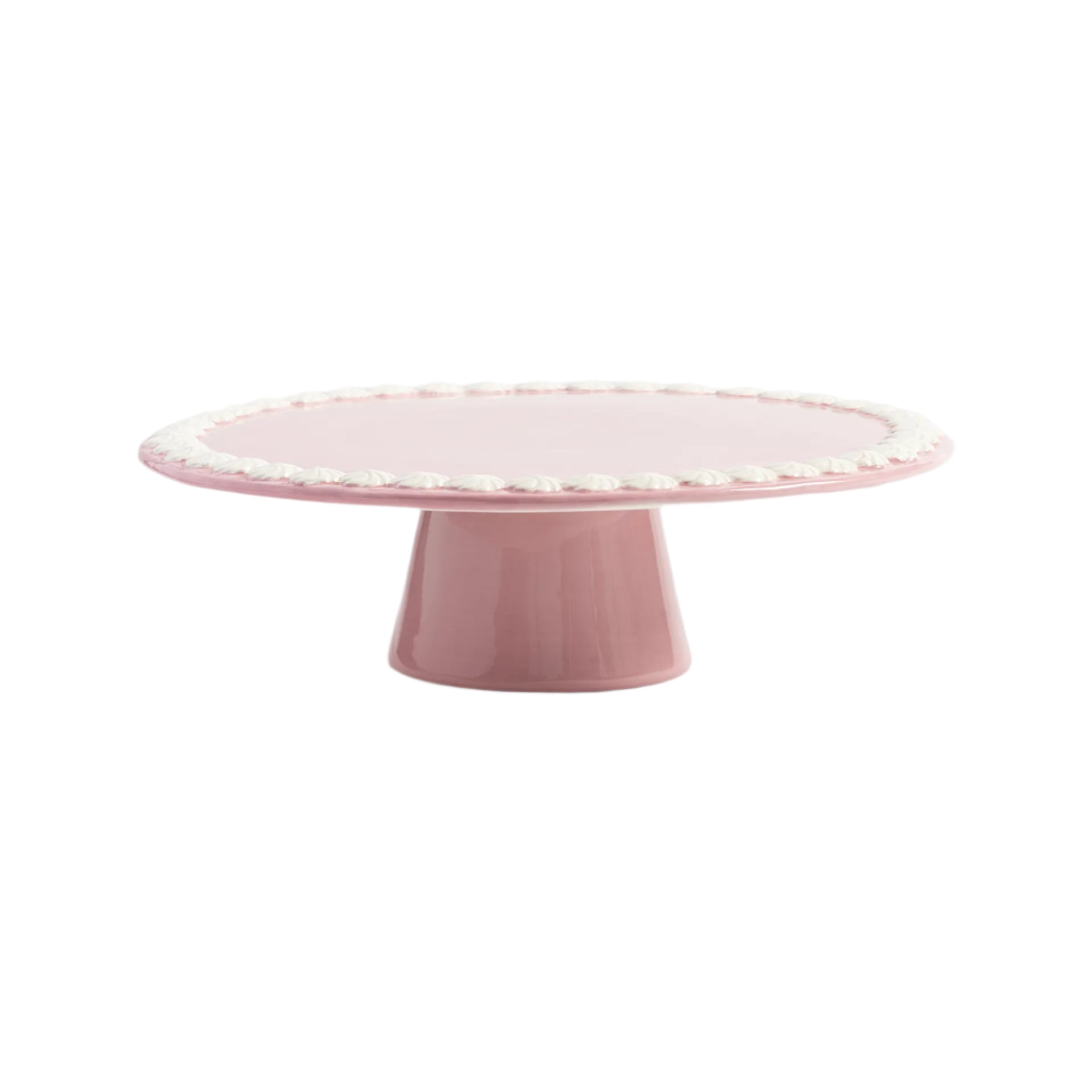 Cake platter whip pink