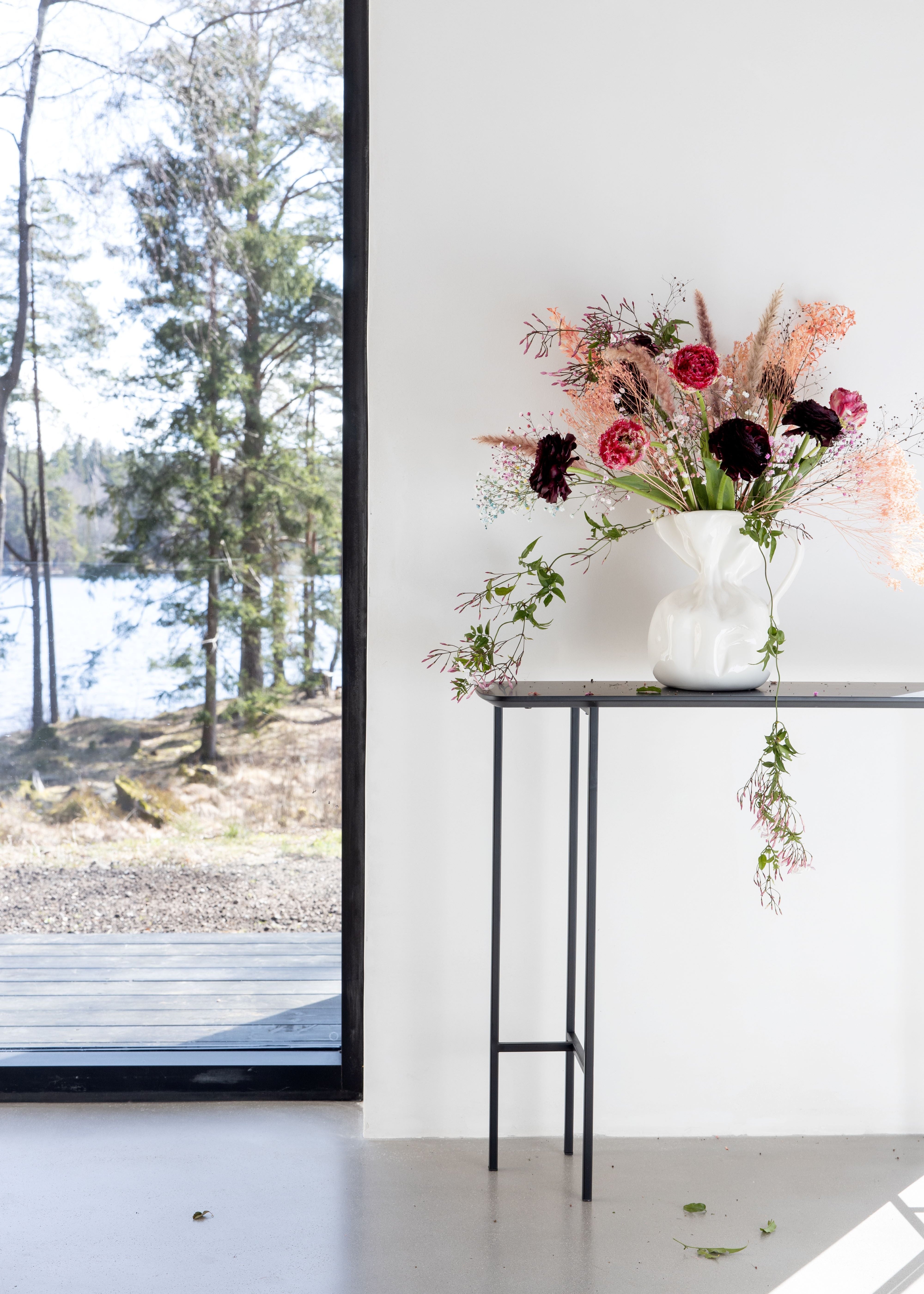 Vase crumple (white)
