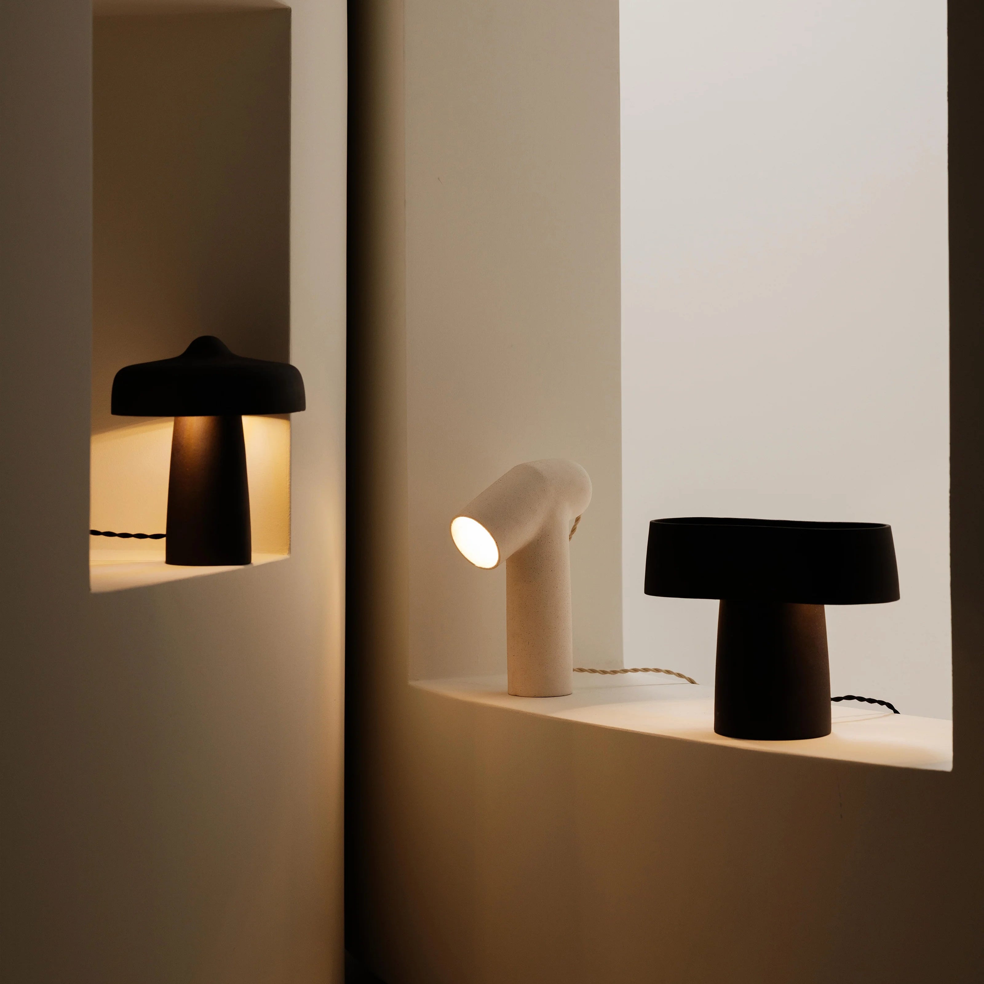 Table lamp beige Maia