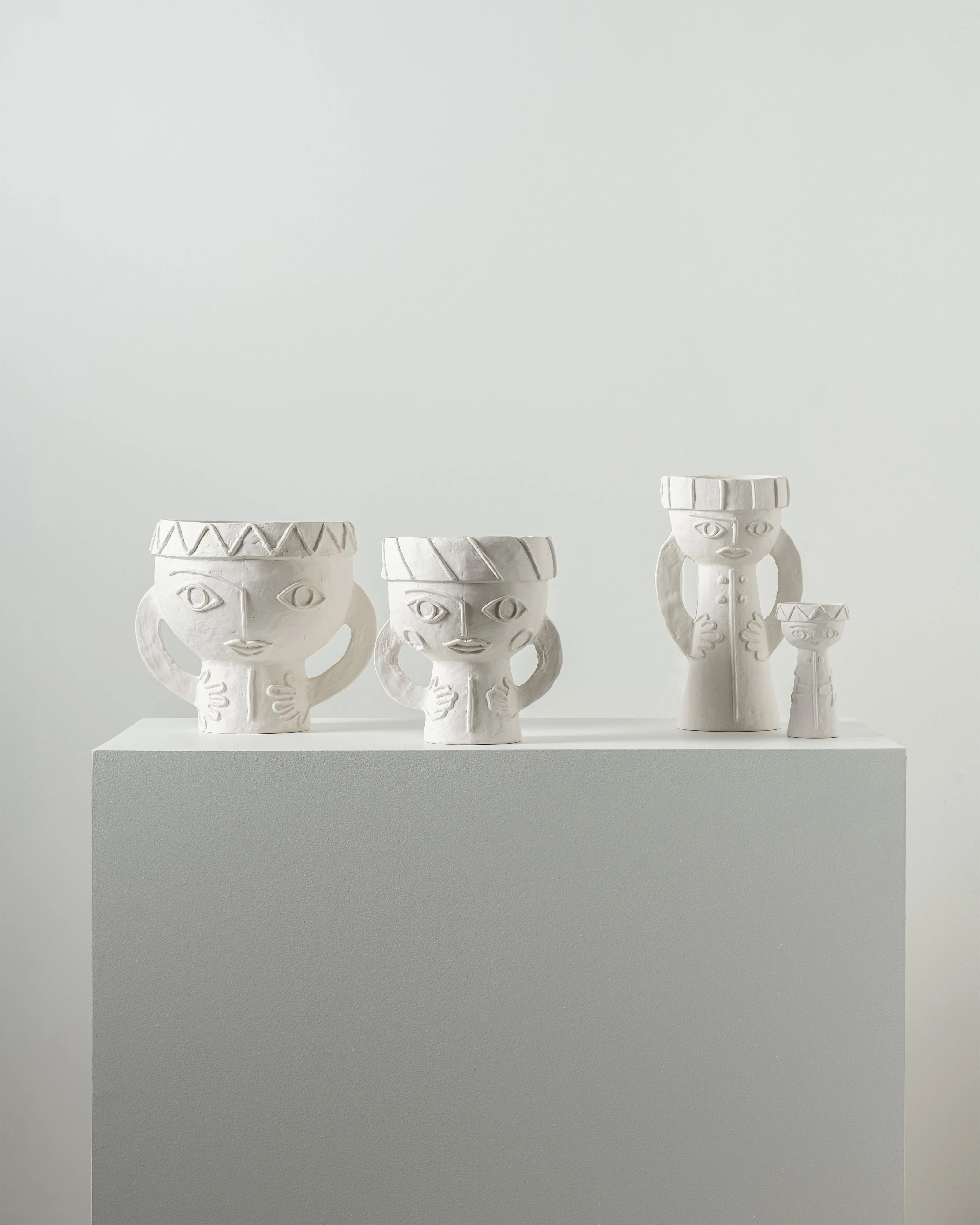 Vase L 01 beige Les femmes