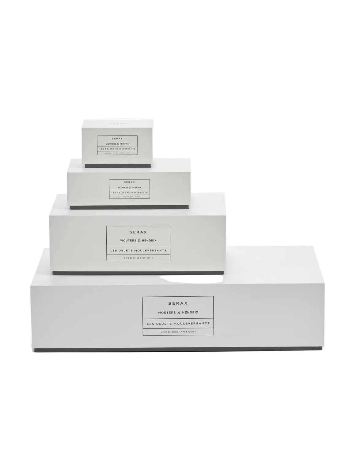 Candle holder set/3 Chessboard Les Objets Mouleversants