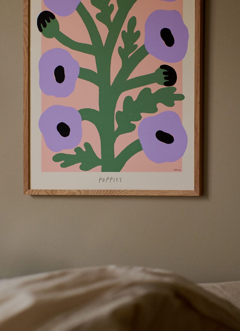 Madelen Möllard - Purple poppies