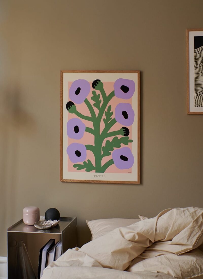 Madelen Möllard - Purple poppies