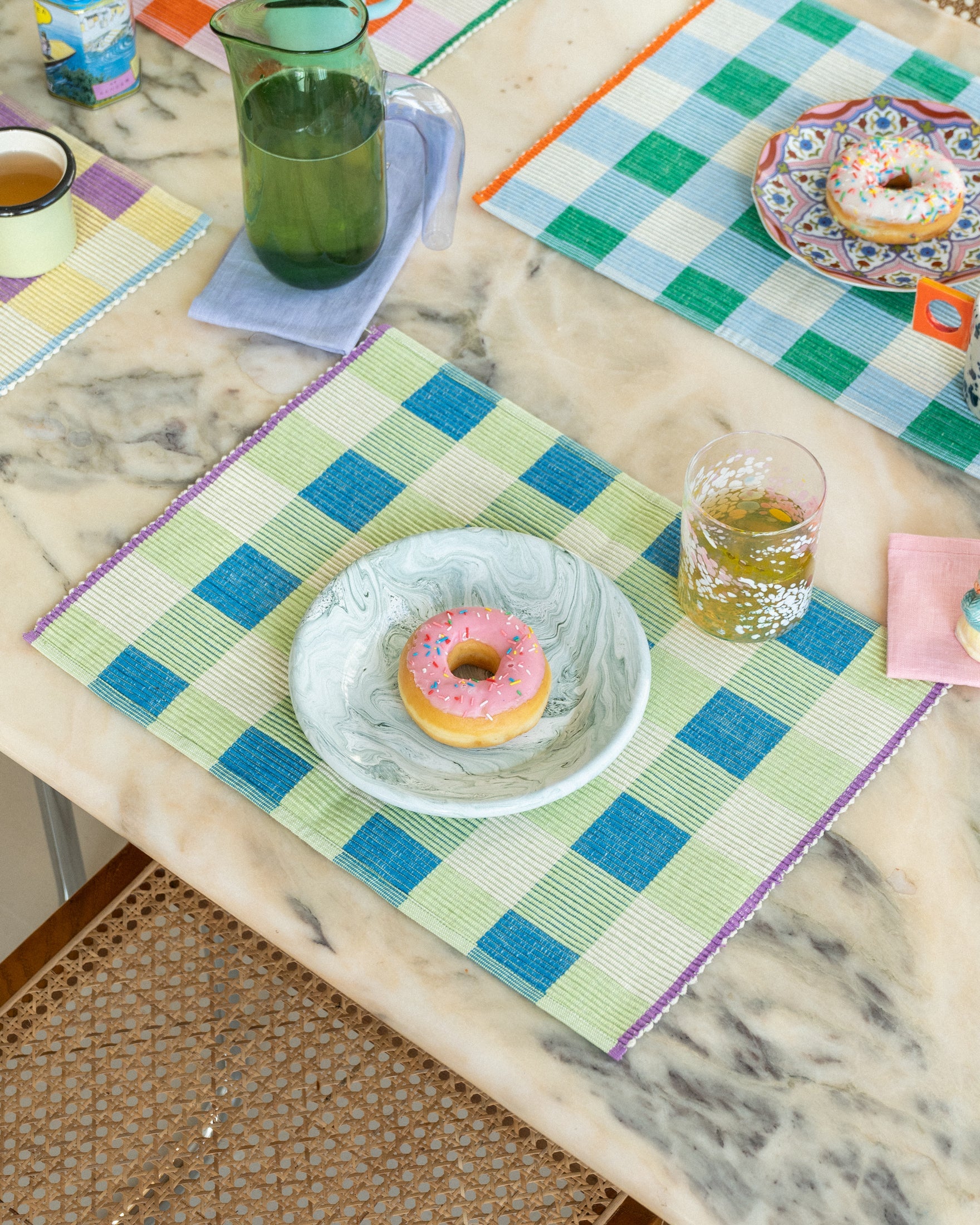 Merienda placemat (matcha)