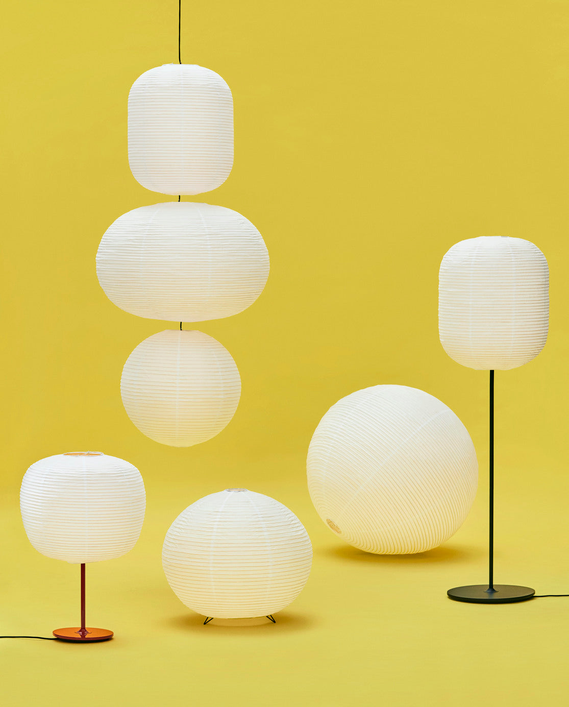 Paper shade donut Ø80 classic white