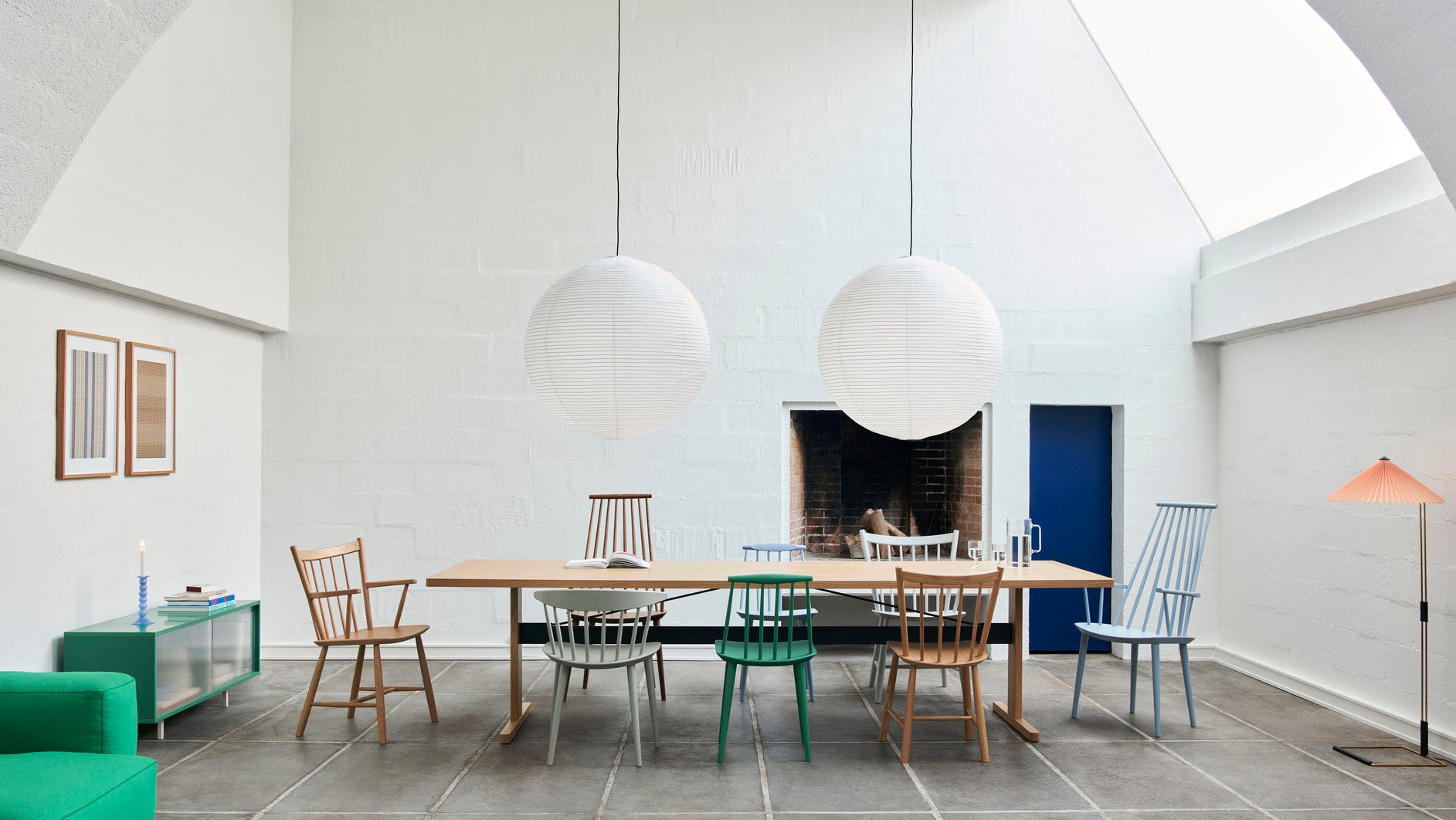 Paper shade Ø60 classic white
