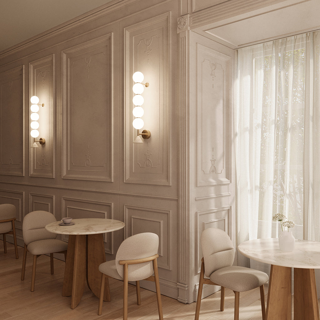 Aromas del Campo Soko Wall Lamp L, in an interior