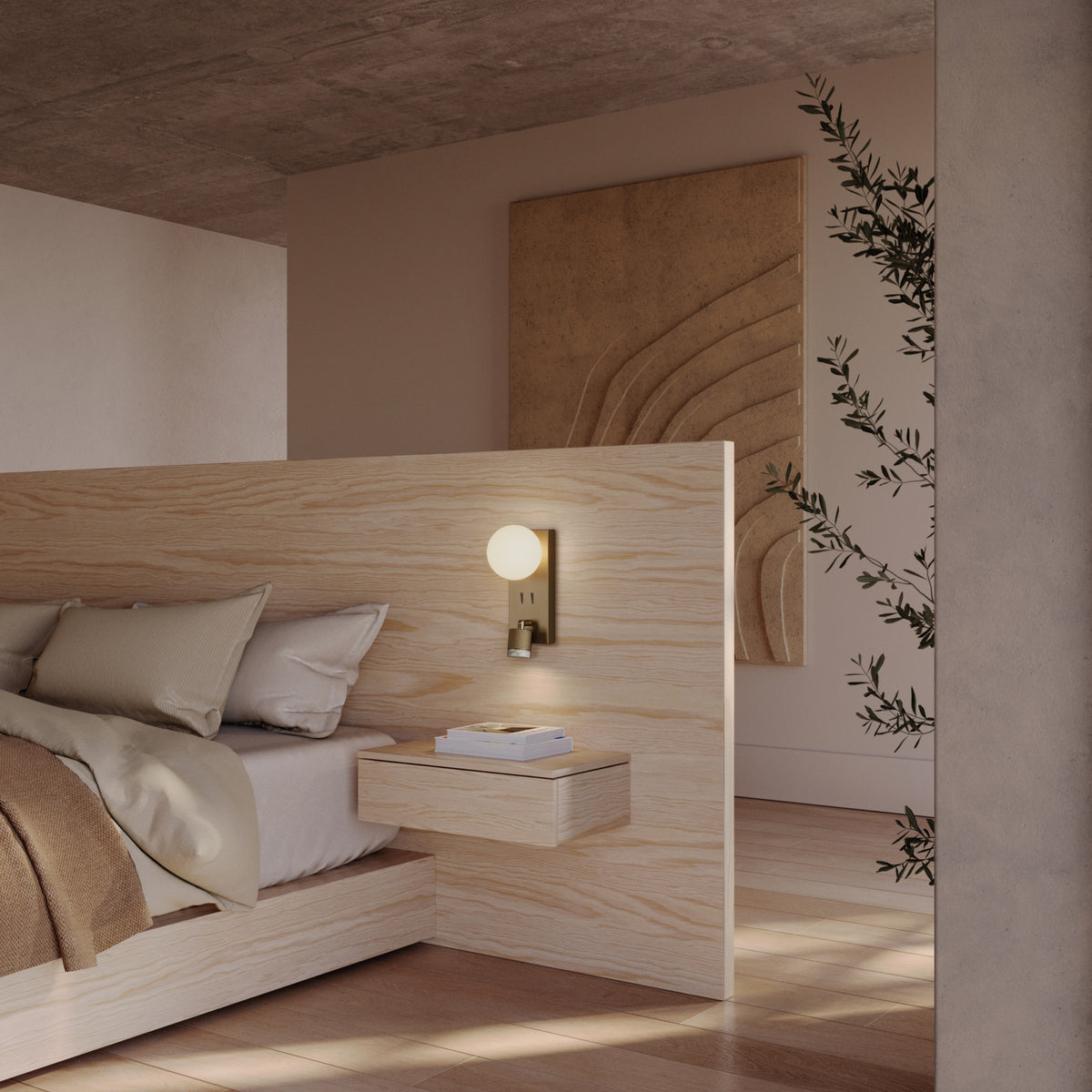 Aromas del Campo Tea Double Wall Lamp, in an interior