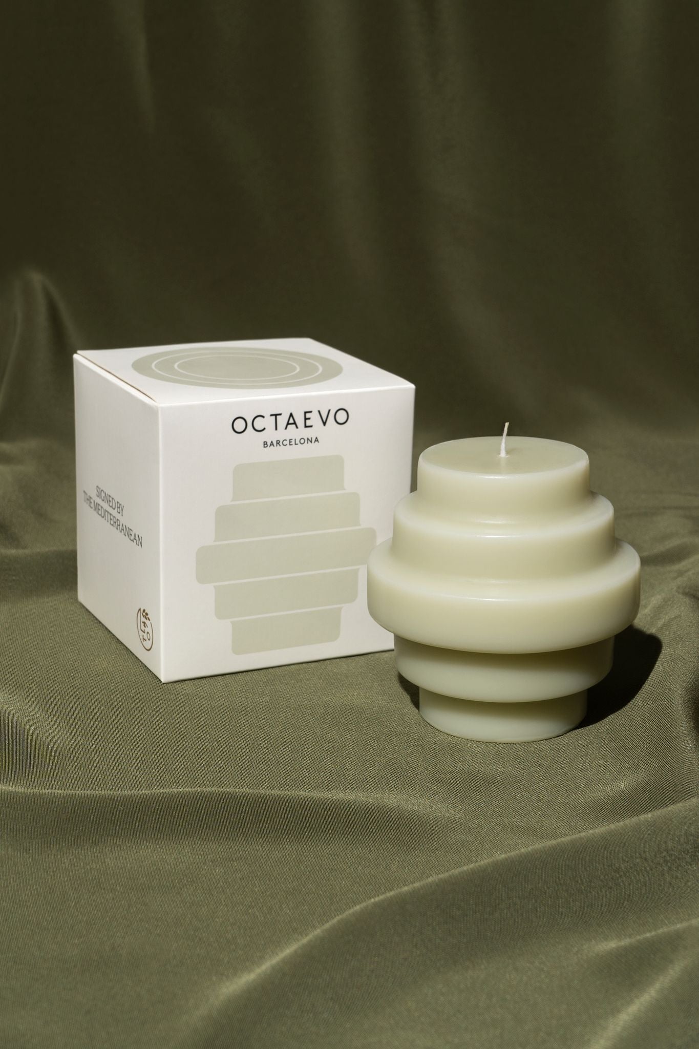 Templo candle (mint green)