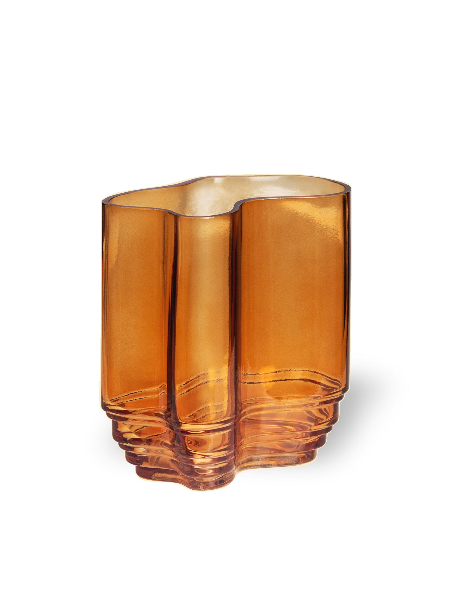 Lake vase (amber)