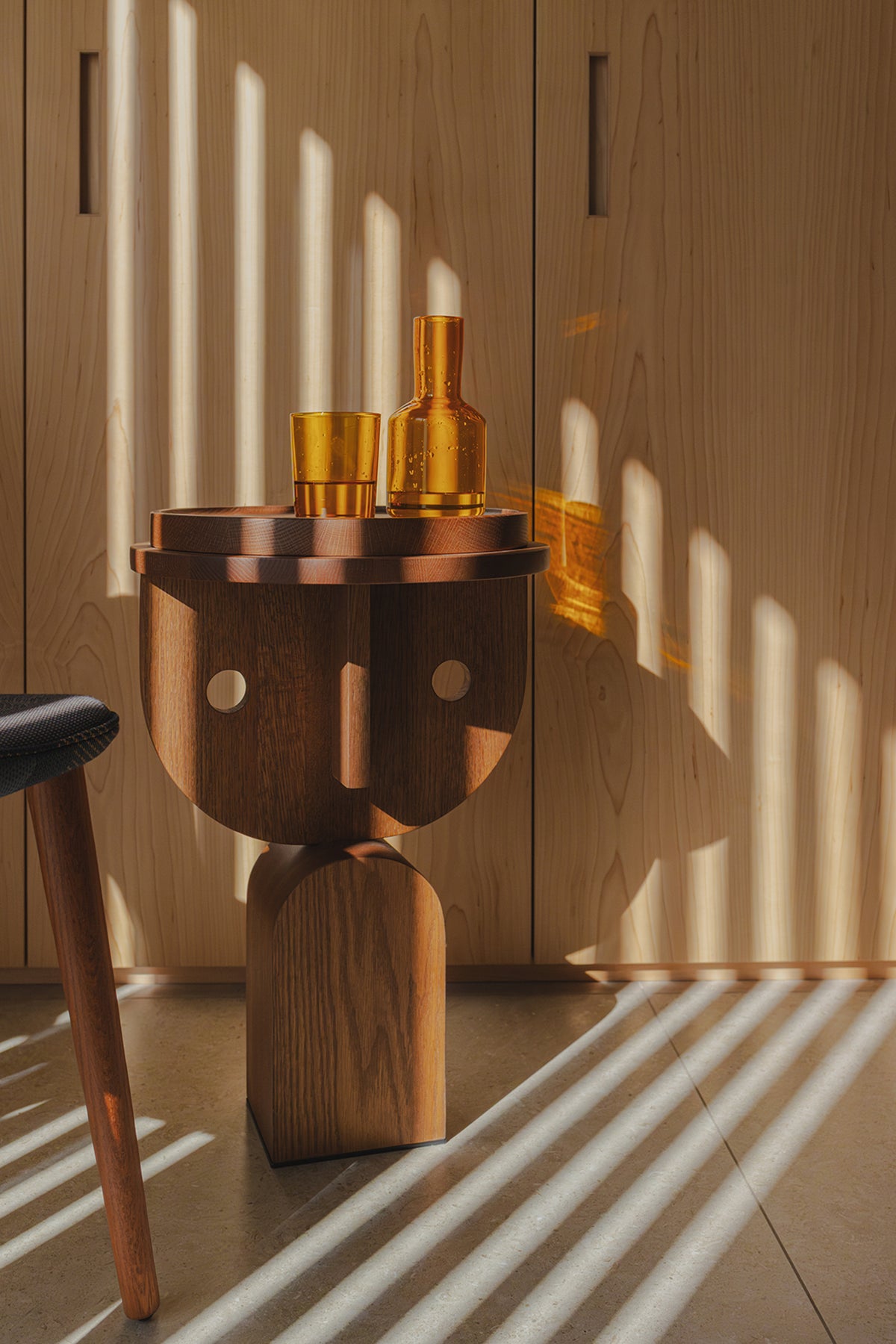Faces Side Table