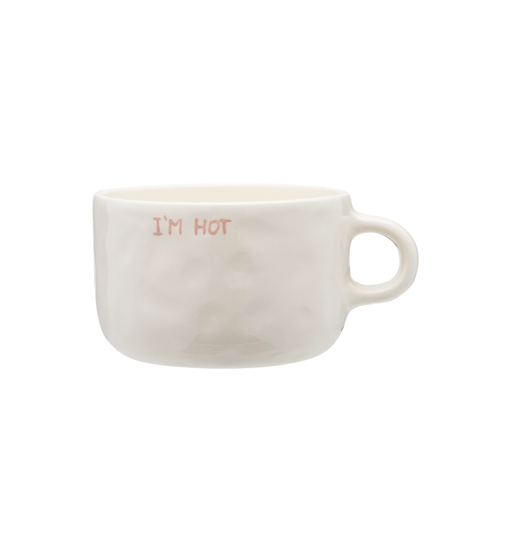 I'm hot cappuccino mug