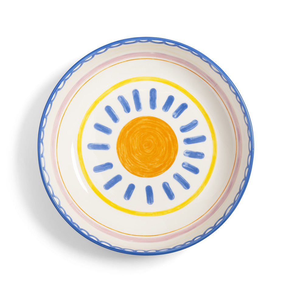 Salad bowl boavista blue