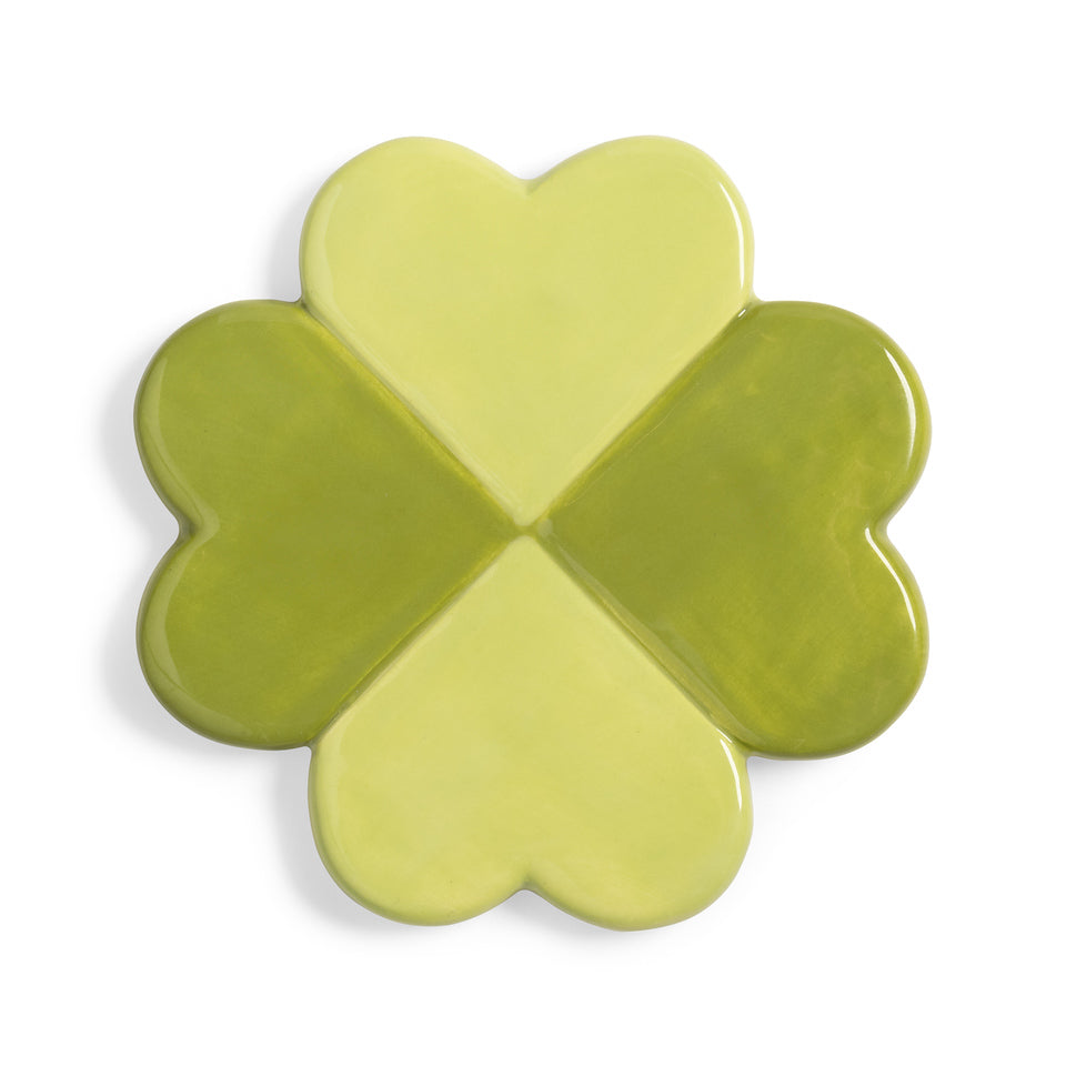 Coaster lucky clover set of 4