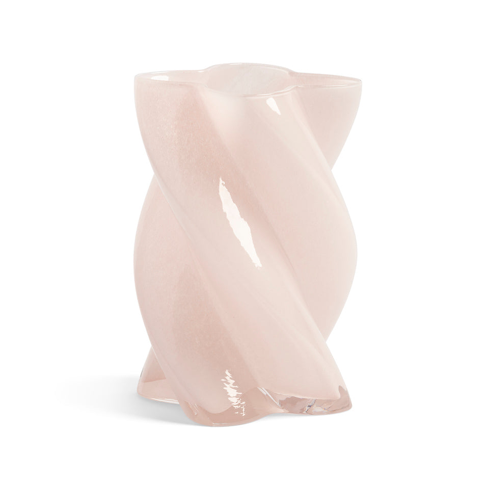 Vase marshmallow opaque pink