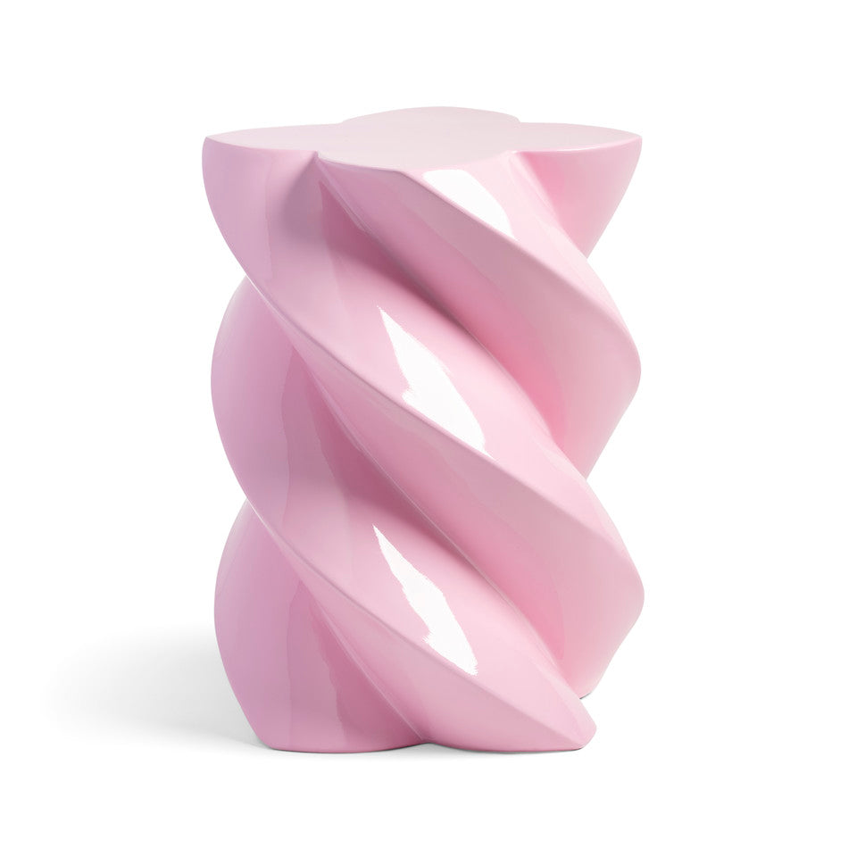 Pillar marshmallow candy pink