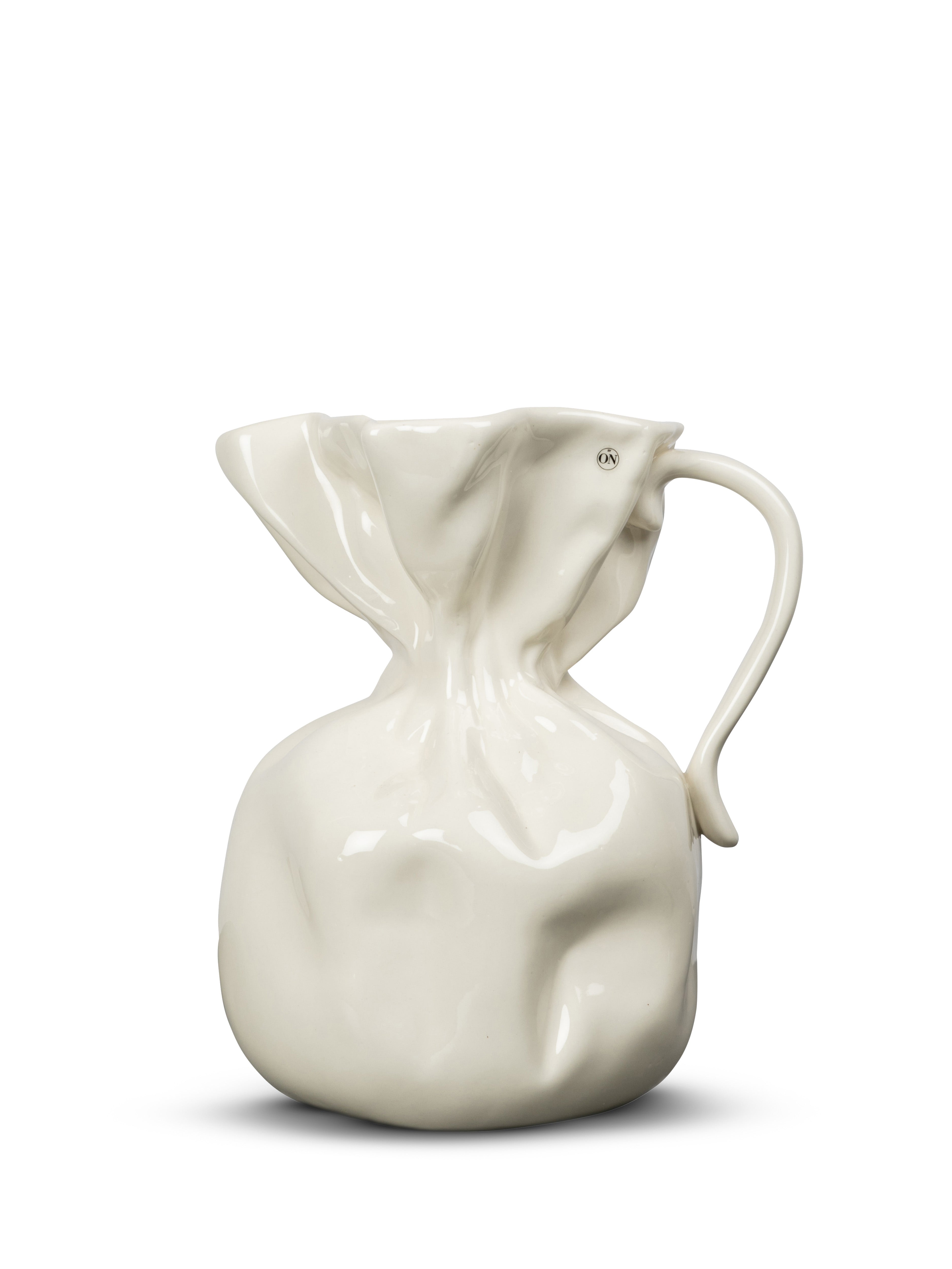 Vase crumple (white)