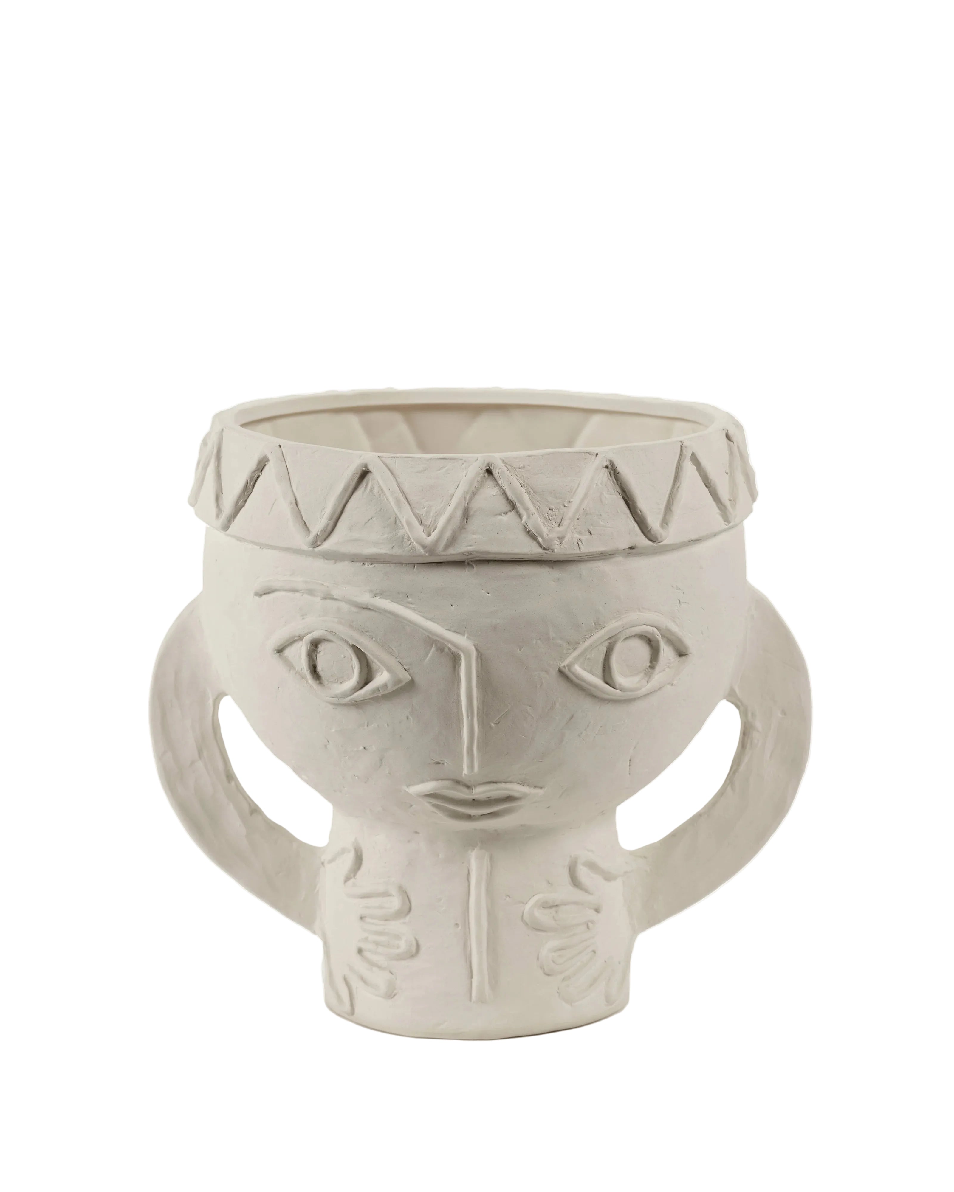 Vase L 02 beige Les femmes