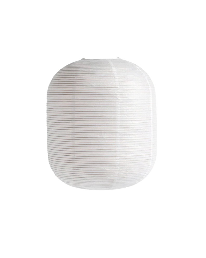 Paper shade oblong classic white