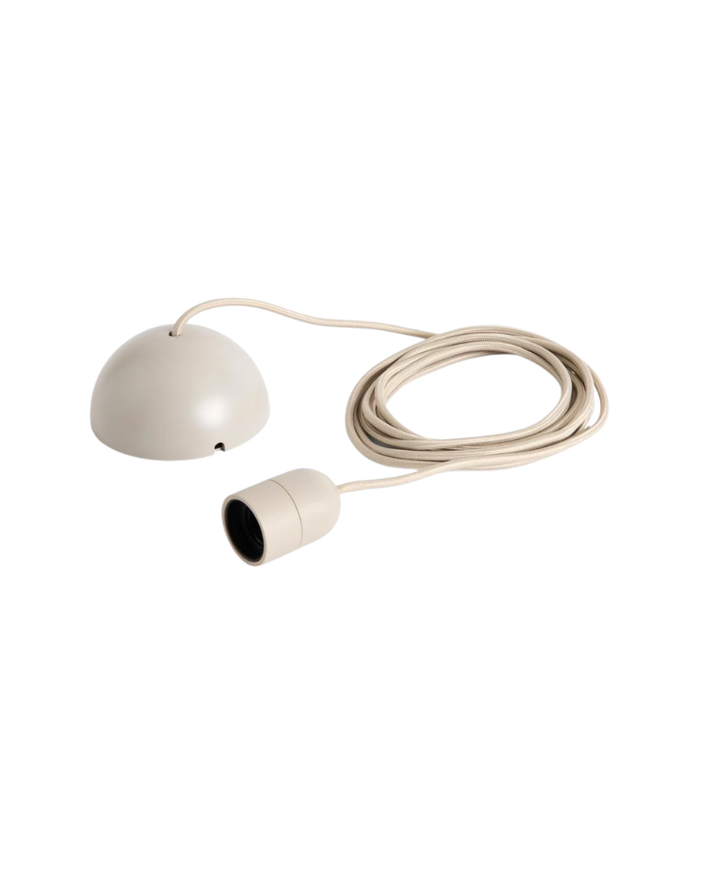Common pendant cord set beton grey