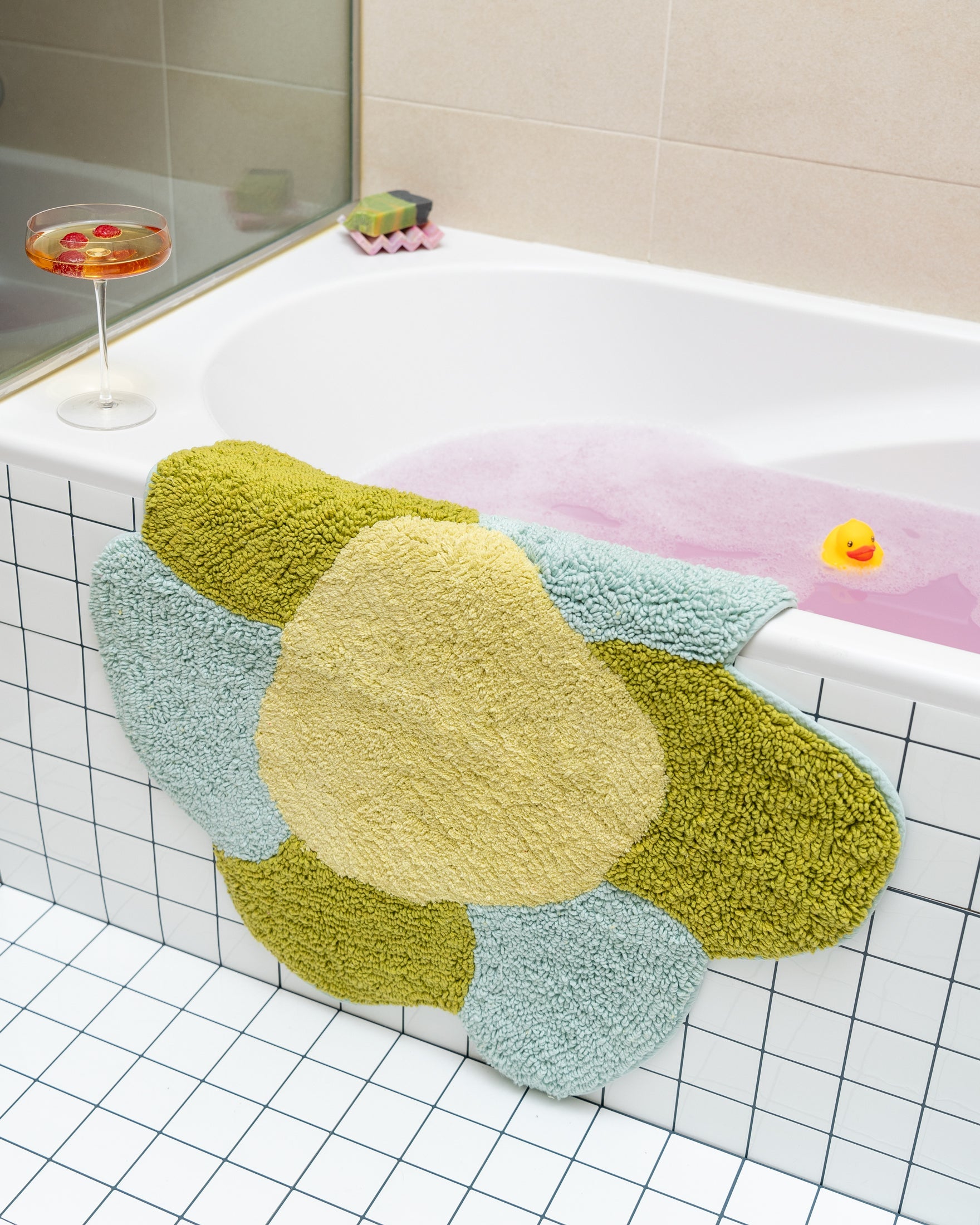 Gardenia bathmat