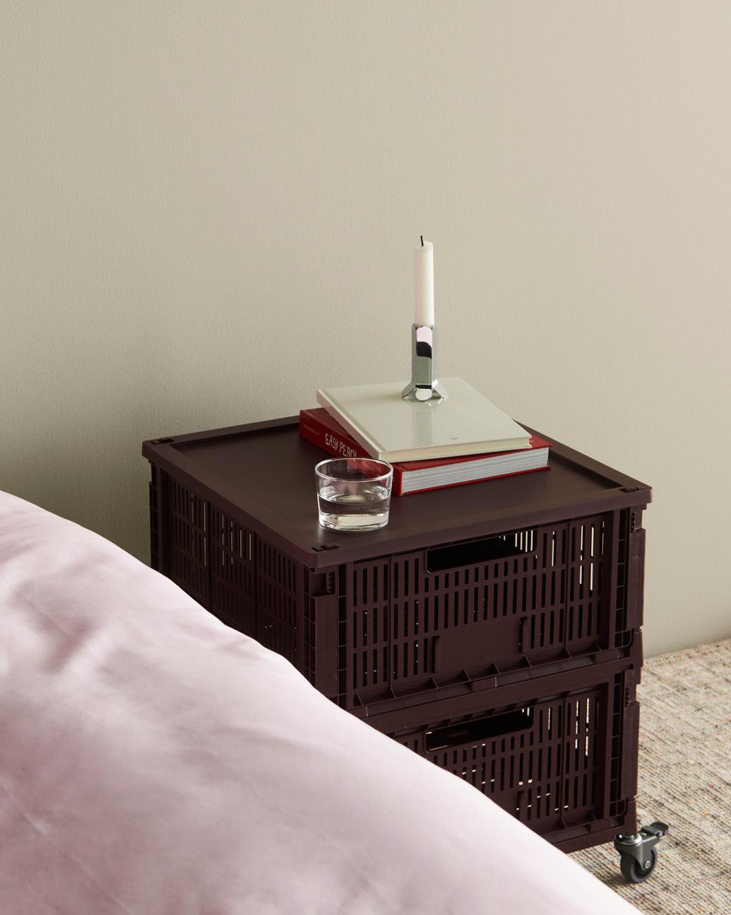 Arcs candle holder small mirror