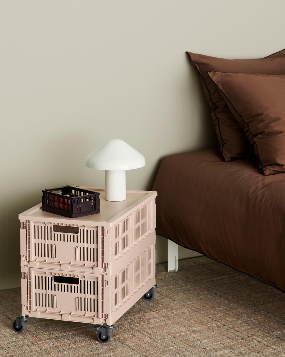 HAY color crate wheels set of 4 (medium grey)