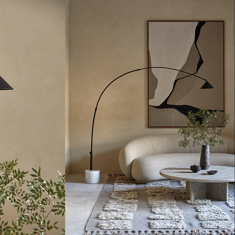 Aromas del Campo Hinoo Floor Lamp, in an interior