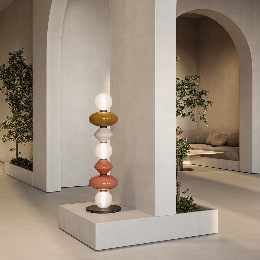 Aromas del Campo Mapi Pie Floor Lamp, in an interior
