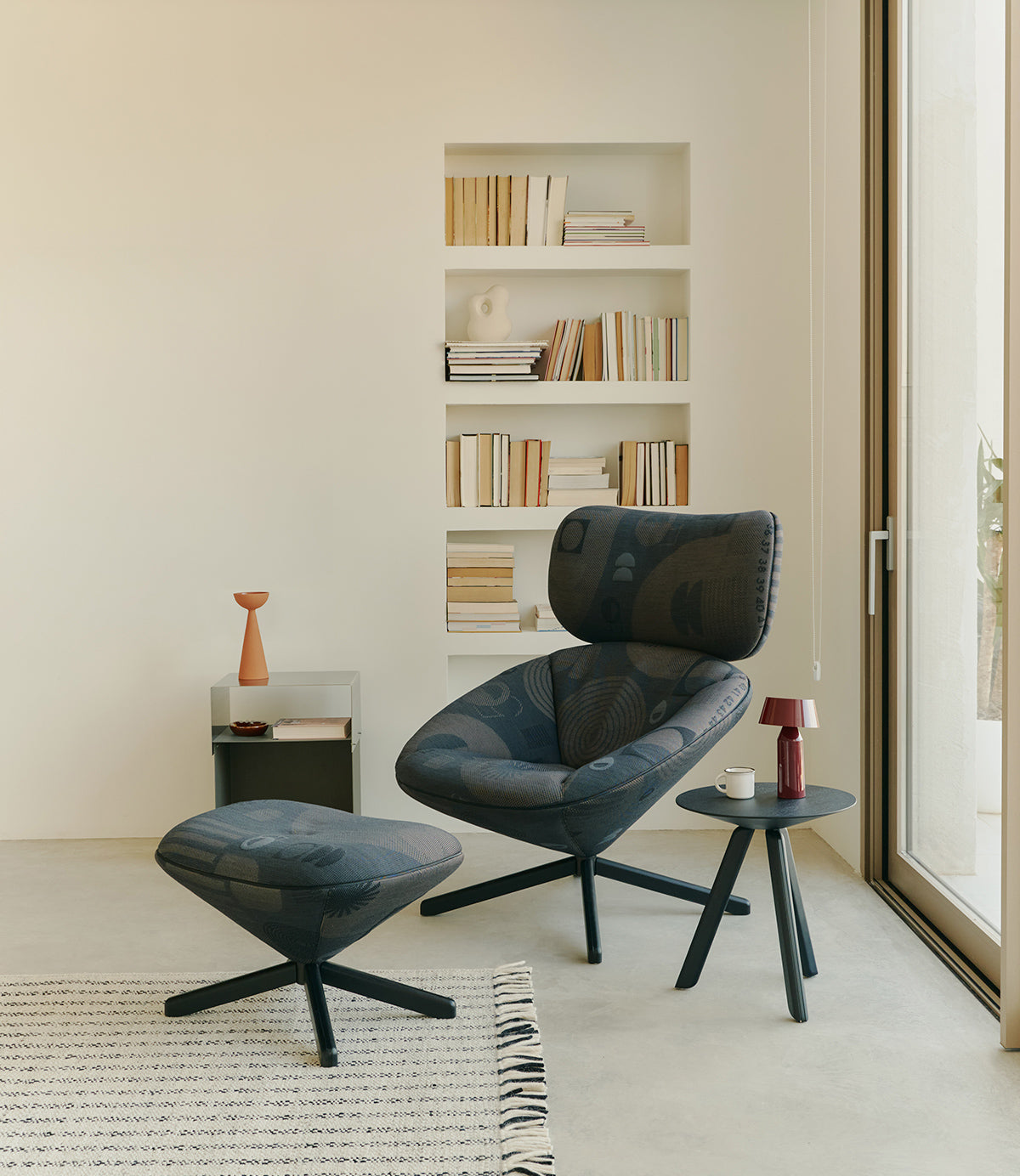 Sancal Tortuga Pouf and Lounge Chair