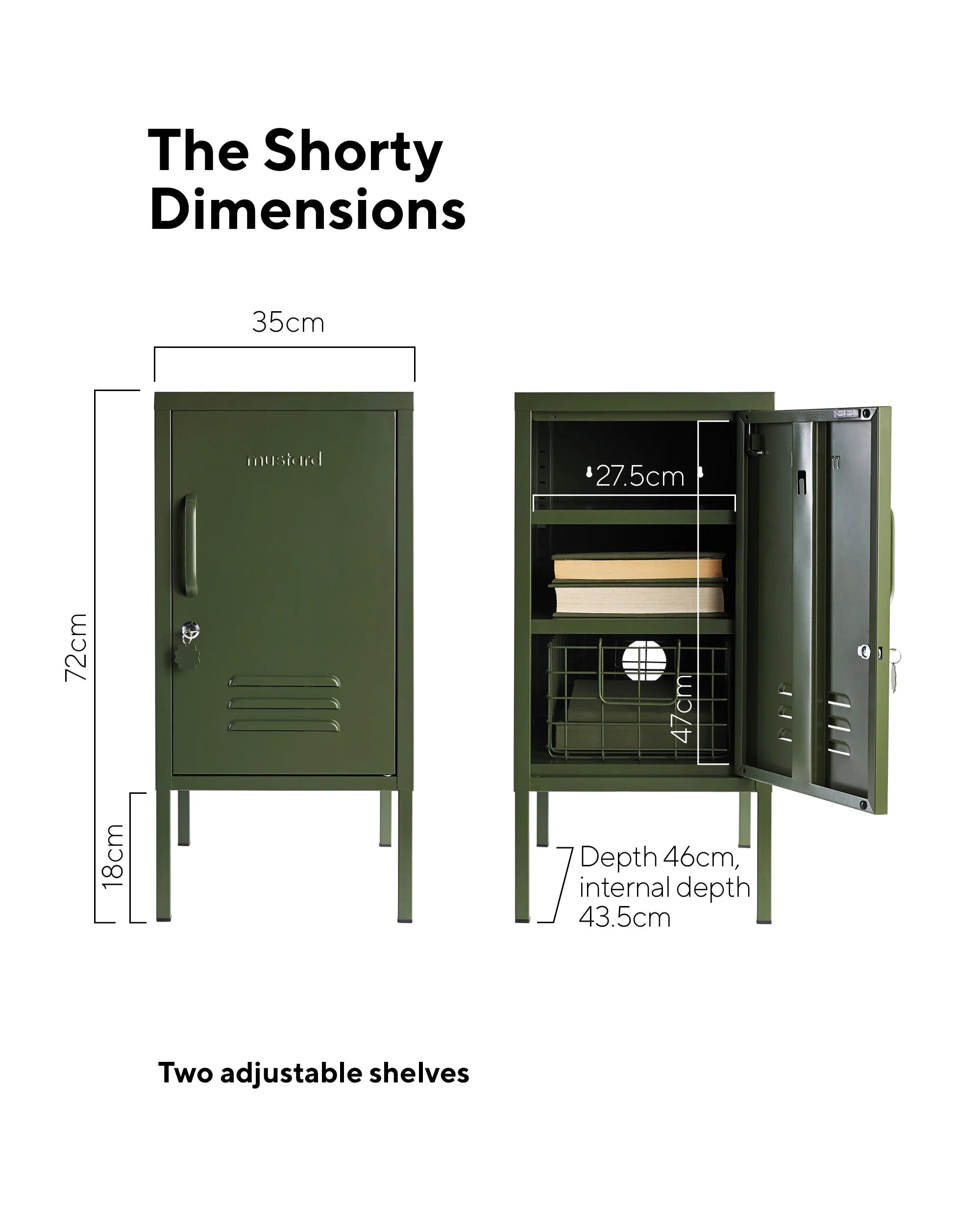 The Shorty in olive