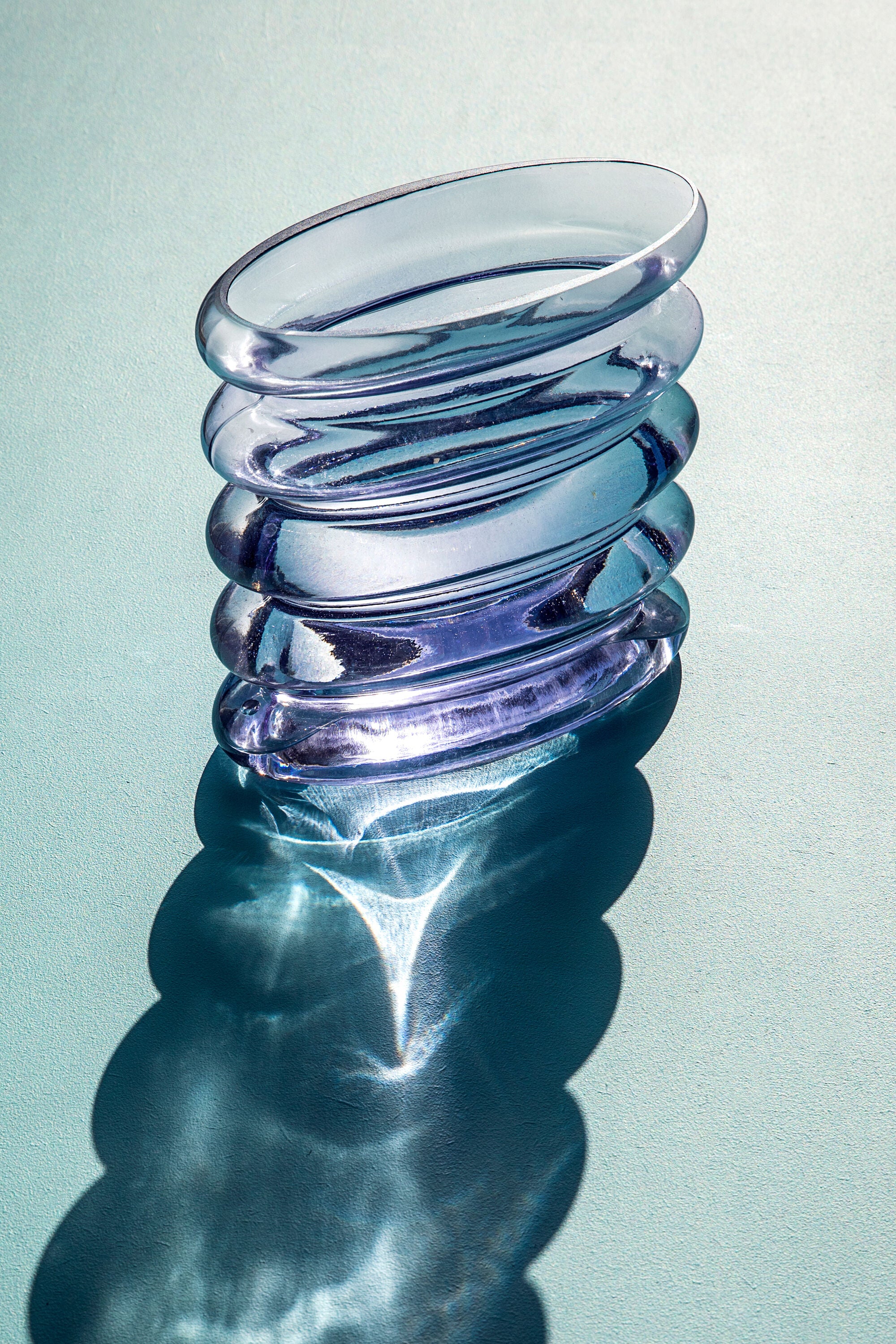 Repeat vase (bluish purple)