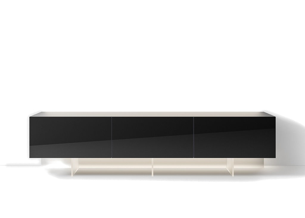 Acerbis NC Sideboard, shown in black lacquer