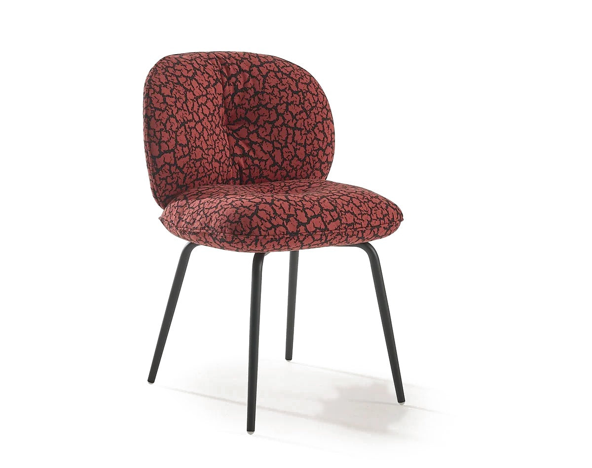 Sancal Mullit Chair on black metal tube legs