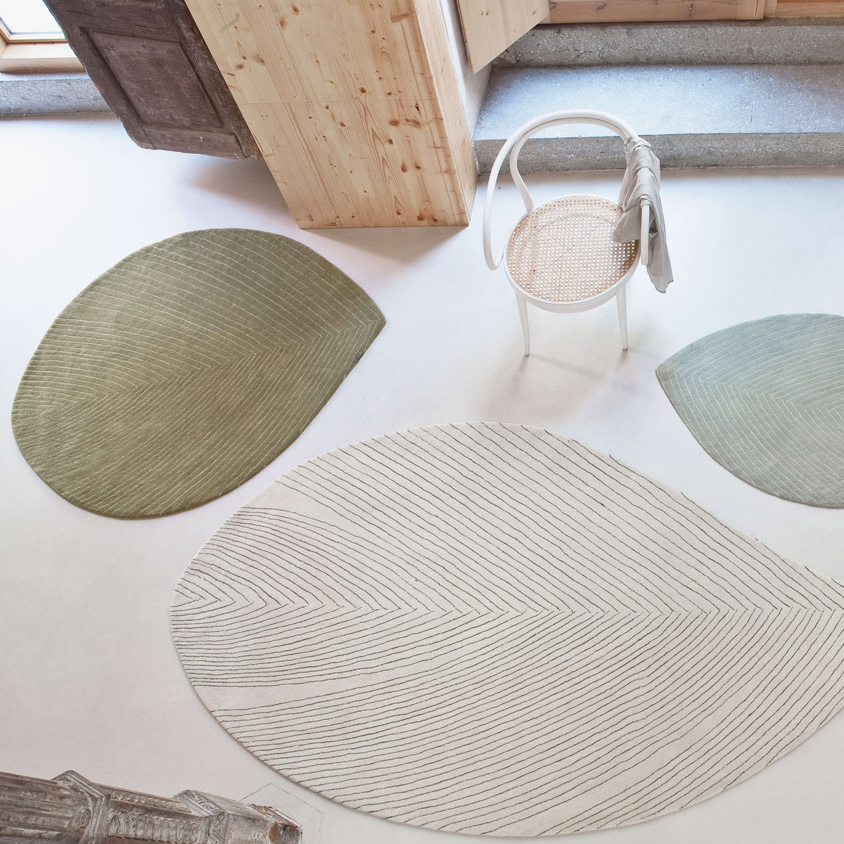 Nani Marquina Quill rugs by Nao Tamura, standard colourways