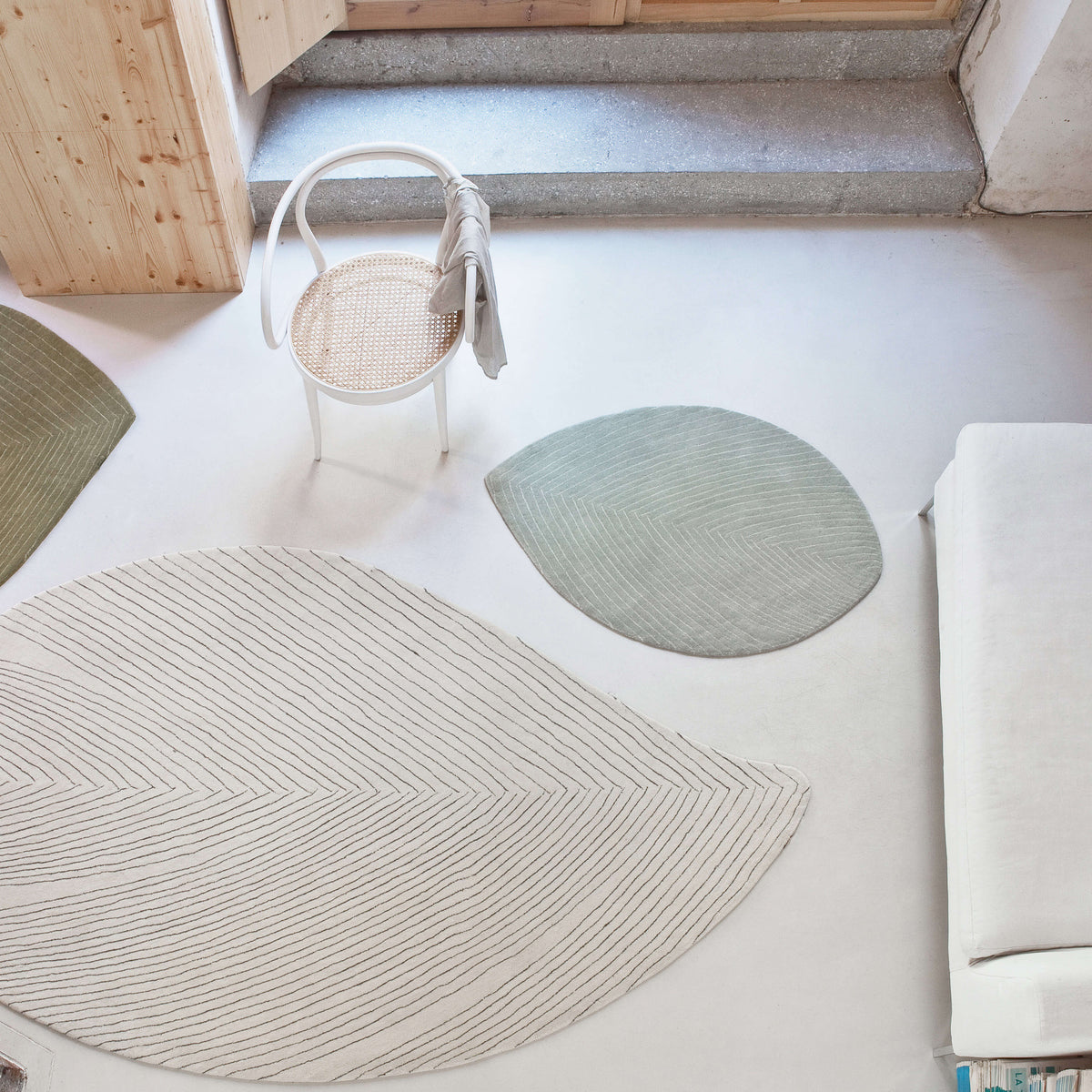 Nani Marquina Quill rugs by Nao Tamura, standard colourways