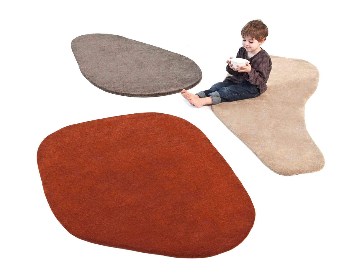 Nani Marquina Stone-wool rugs by Diego Fortunato