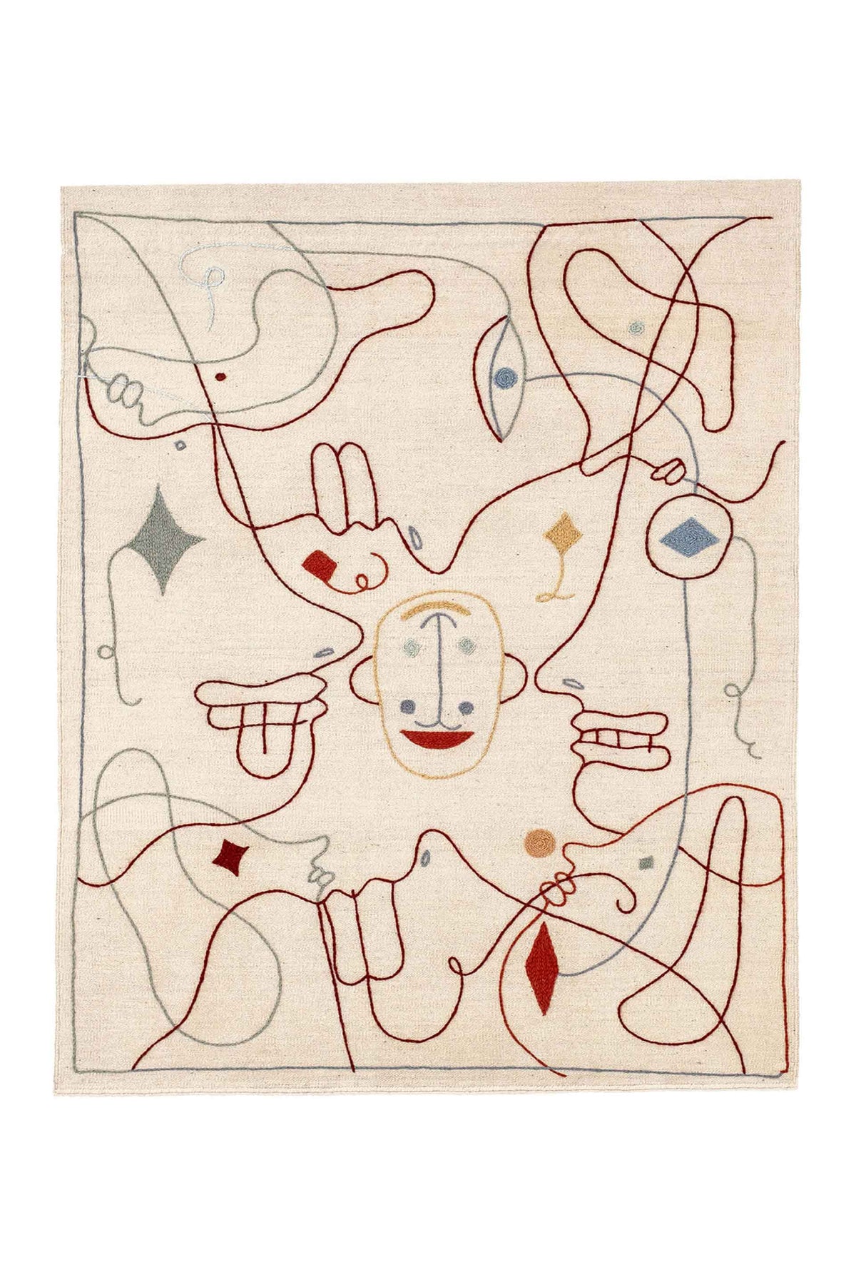 Nani Marquina Silhouette Tapestry by Jaime Hayon