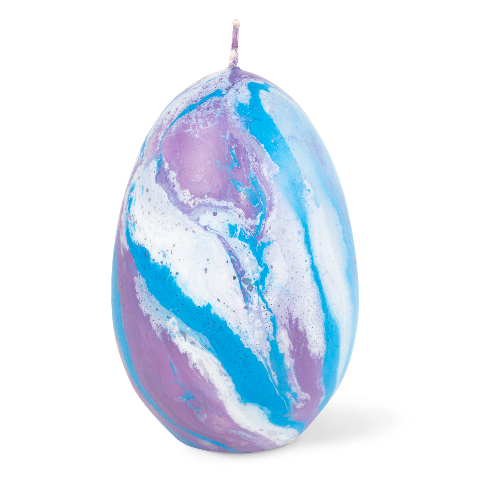 Olimpo marble candle (blue lilac)