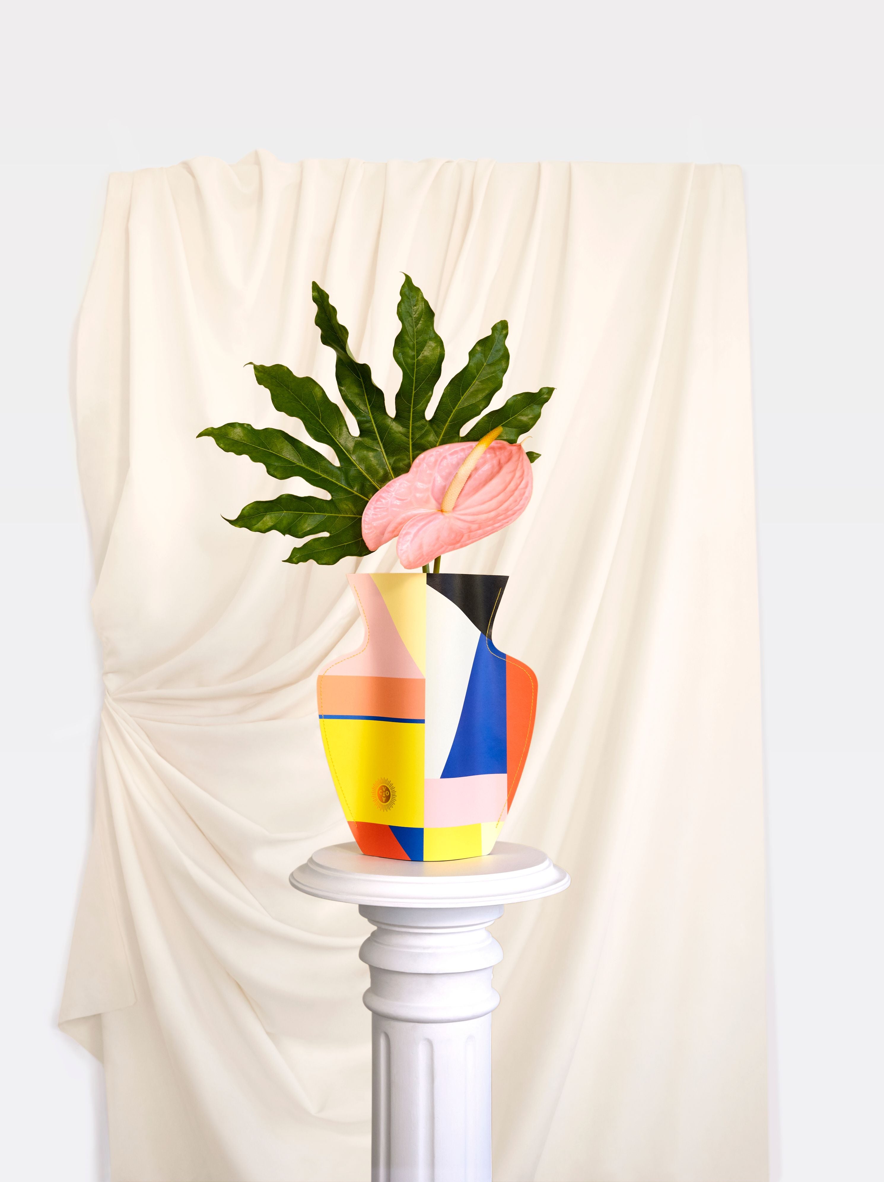Bazaar paper vase